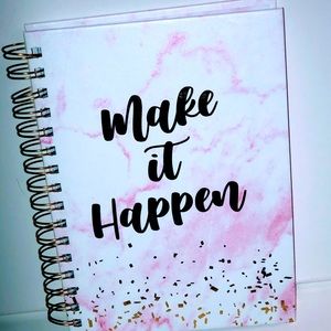 MAKE IT HAPPEN SPIRAL NOTEBOOK